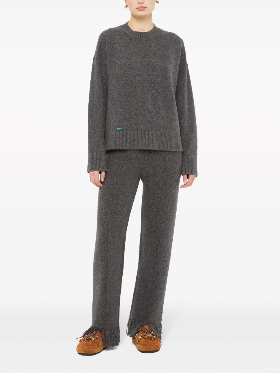 Affordable cashmere-silk Women Alanui blend jumper crew-neck 0418
